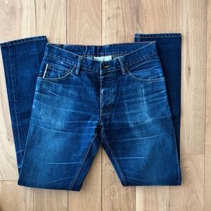 Raleigh Denim Men's Blue Jeans. White Oak Cone Denim.